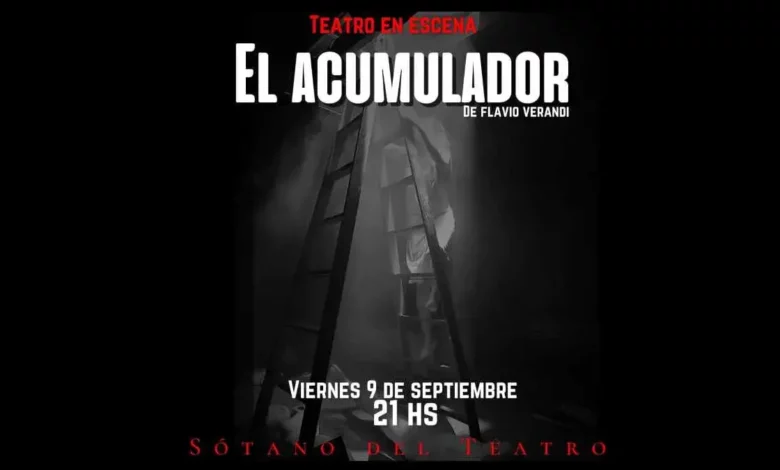 Última función de “El Acumulador” en el sótano del teatro