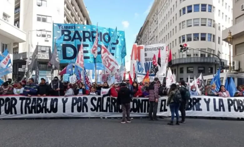 Las organizaciones piqueteras vuelven a la calle: rechazo al "ajuste" y reclamo por puestos de trabajo