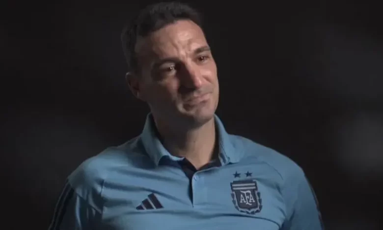 Scaloni se emocionó hasta las lágrimas antes del partido con Croacia: "Esta Selección juega para la gente"