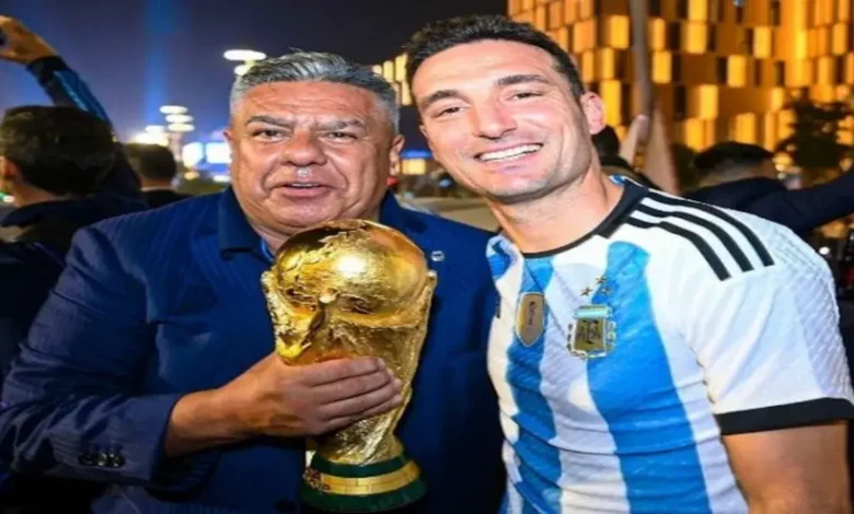 "Chiqui" Tapia: "Es emocionante ver a los chicos siguiendo el ejemplo de la Scaloneta"