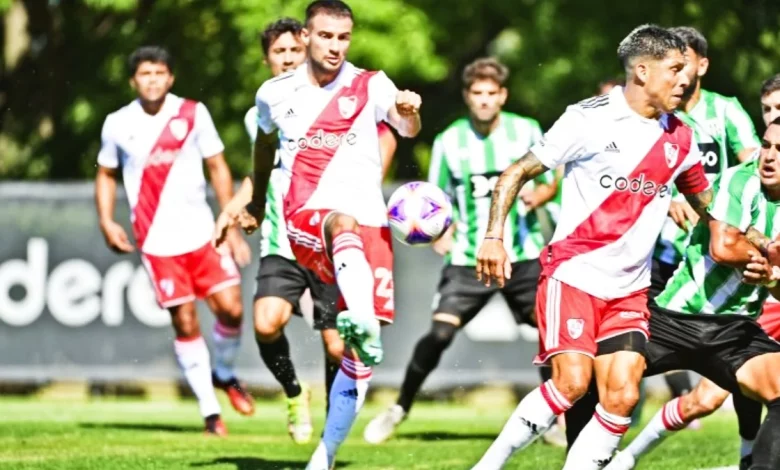 River se impuso 3 a 1 ante Racing de Uruguay en su último amistoso de la pretemporada