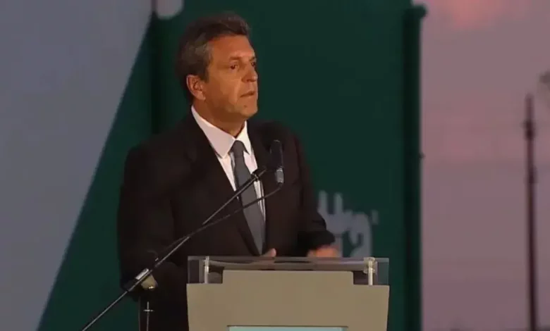 Sergio Massa: "La inflación no es ni más ni menos que la fiebre de una economía enferma"