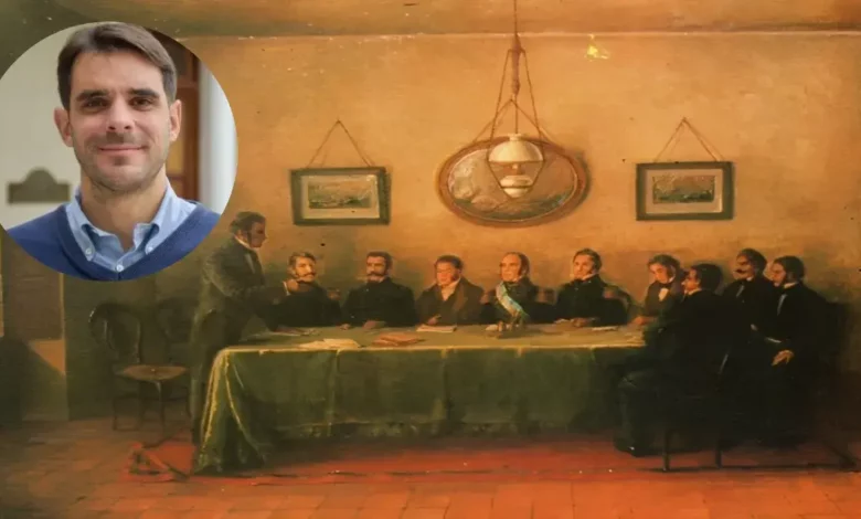 Manuel Passaglia, intendente de San Nicolás, resalta la relevancia del Acuerdo de San Nicolás en la historia argentina