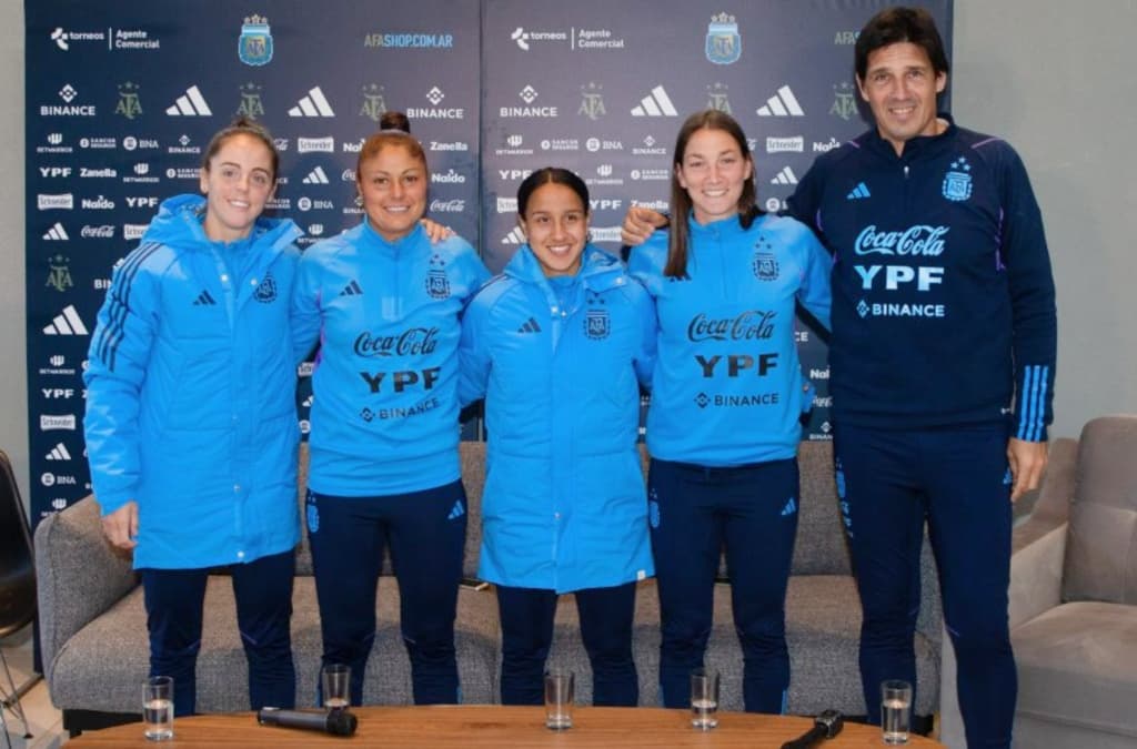 Partido de despedida en San Nicolás antes del Mundial Femenino 2023