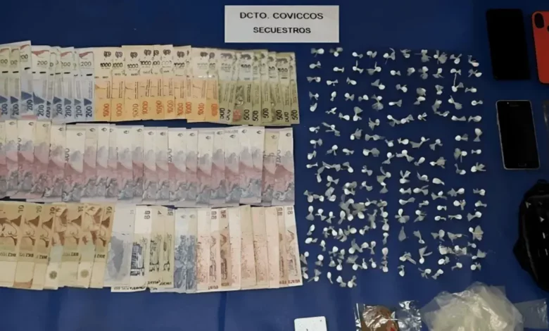 Incautan cocaína en el barrio San Francisco durante un allanamiento