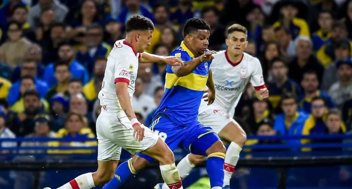 Boca vs Huracán liga profesional